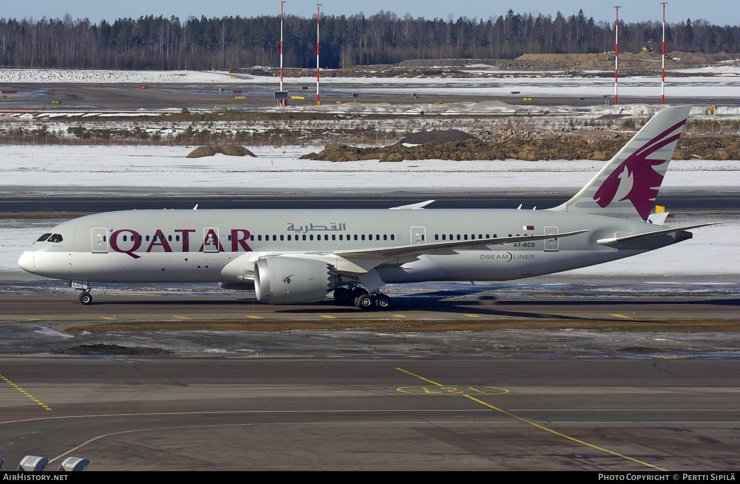 Aircraft Photo of A7-BCD | Boeing 787-8 Dreamliner | Qatar Airways | AirHistory.net #146495