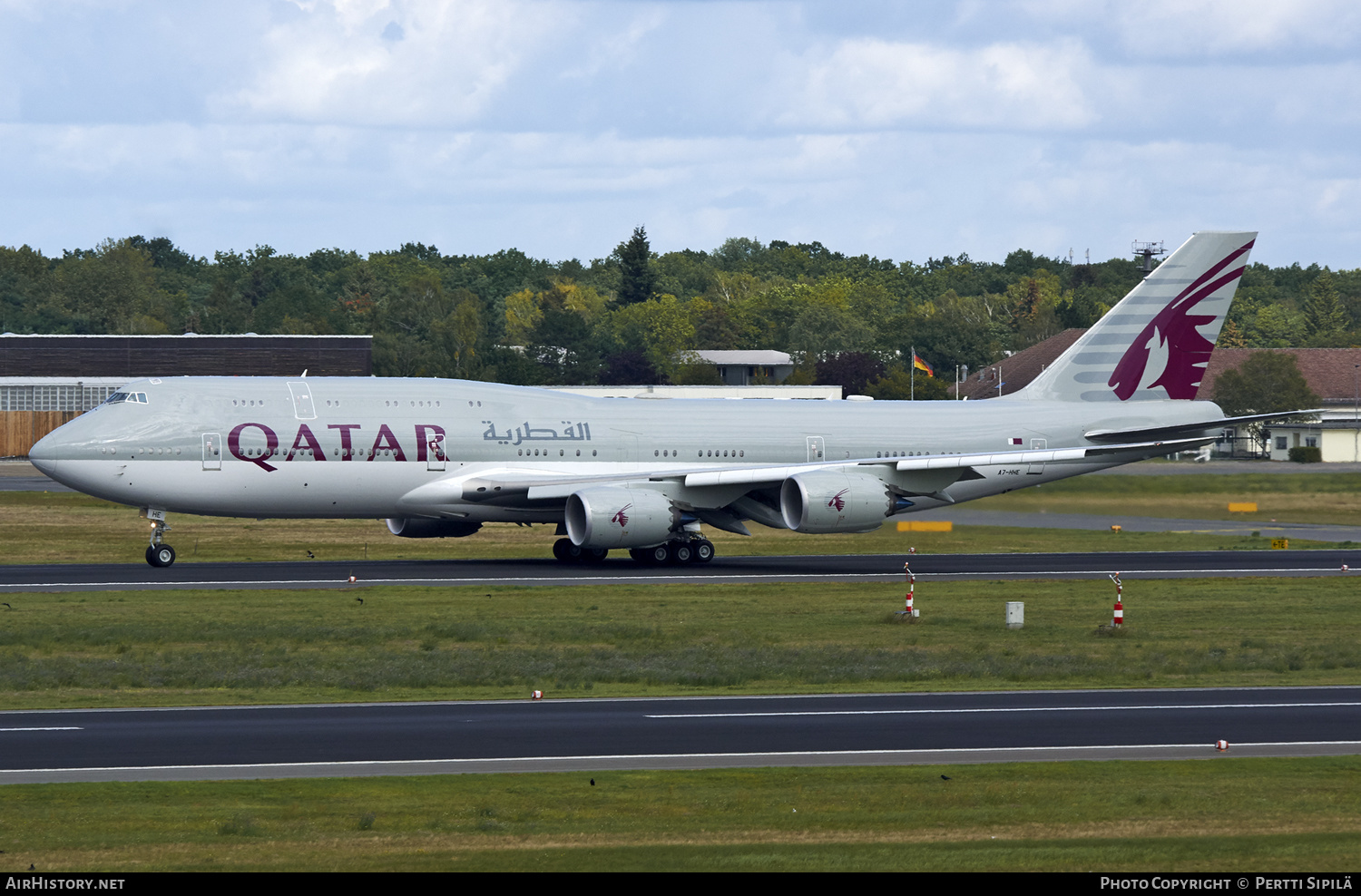 Aircraft Photo of A7-HHE | Boeing 747-8KB BBJ | Qatar Amiri Flight | AirHistory.net #146496