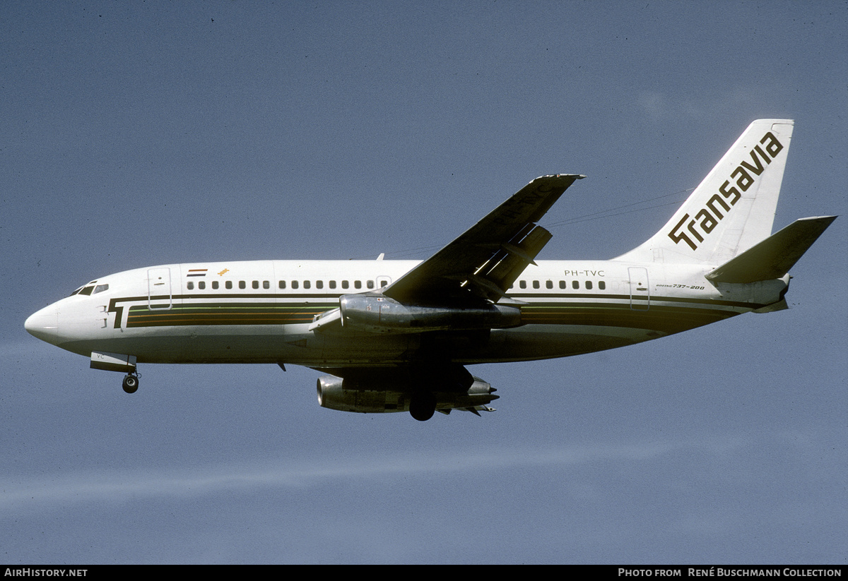 Aircraft Photo of PH-TVC | Boeing 737-2K2C/Adv | Transavia | AirHistory.net #146515