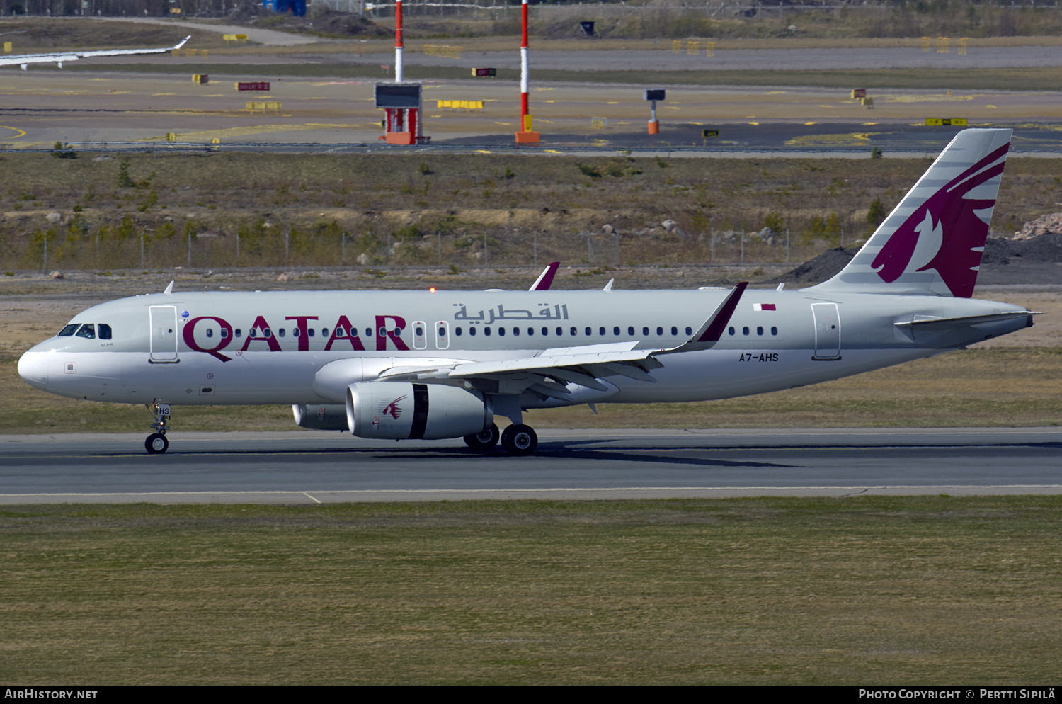 Aircraft Photo of A7-AHS | Airbus A320-232 | Qatar Airways | AirHistory.net #146519