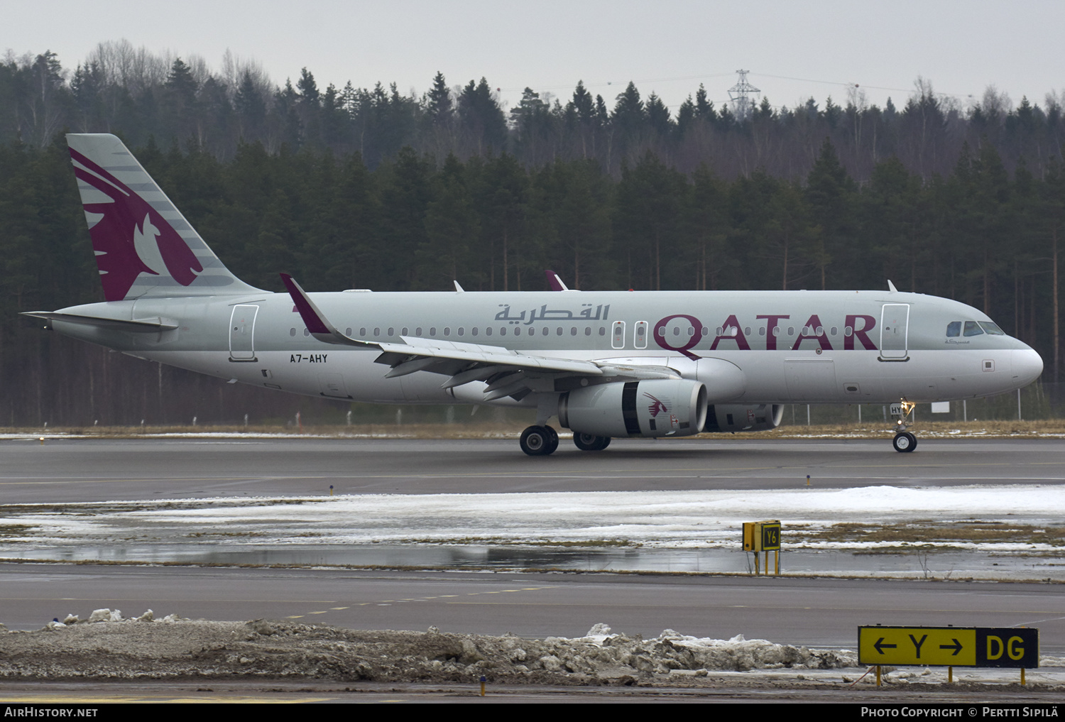 Aircraft Photo of A7-AHY | Airbus A320-232 | Qatar Airways | AirHistory.net #146520