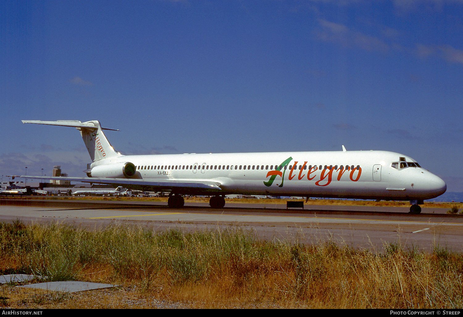 Aircraft Photo of XA-SXJ | McDonnell Douglas MD-83 (DC-9-83) | Allegro Air | AirHistory.net #146525