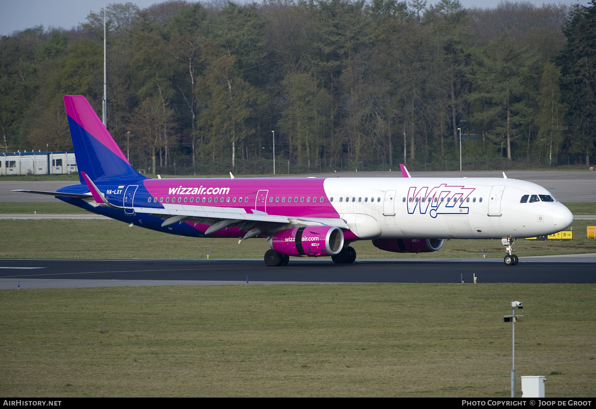 Aircraft Photo of HA-LXY | Airbus A321-231 | Wizz Air | AirHistory.net #146534