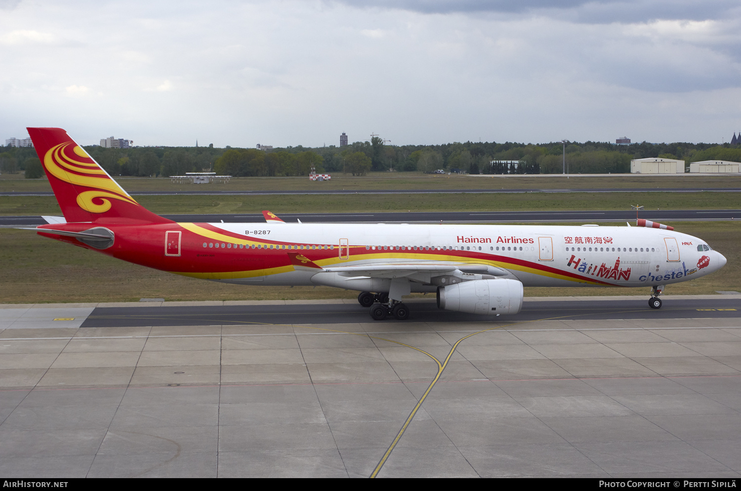 Aircraft Photo of B-8287 | Airbus A330-343 | Hainan Airlines | AirHistory.net #146536