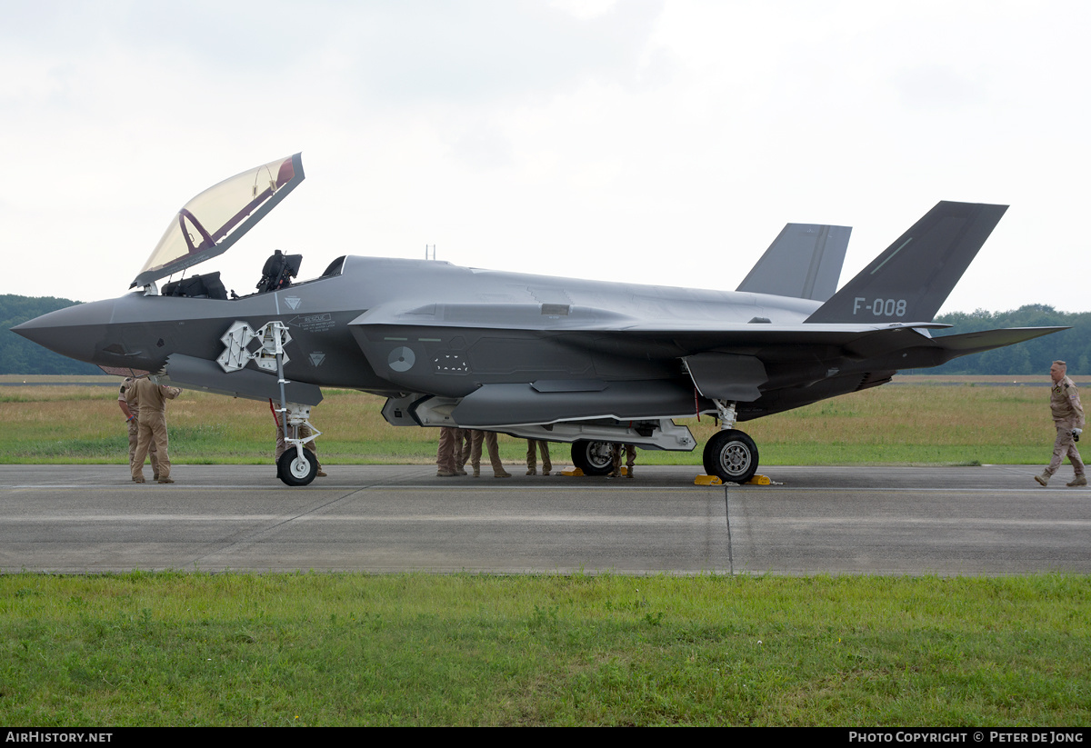 Aircraft Photo of F-008 | Lockheed Martin F-35A Lightning II | Netherlands - Air Force | AirHistory.net #146558