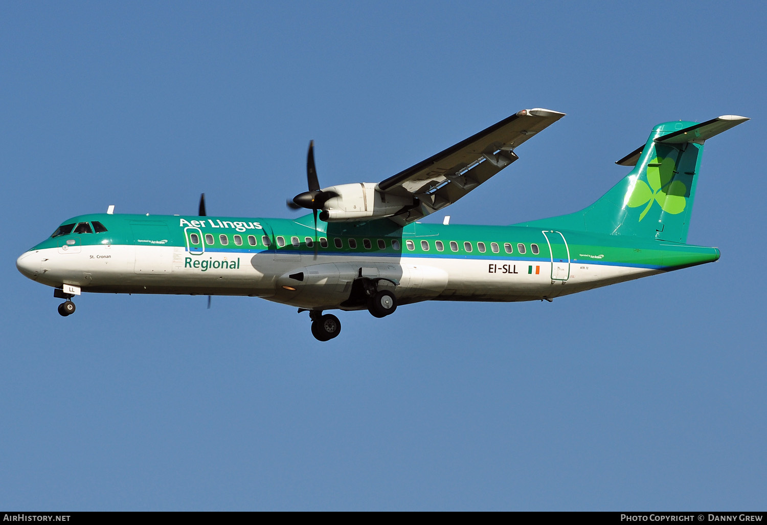 Aircraft Photo of EI-SLL | ATR ATR-72-212 | Aer Arann | AirHistory.net #146560