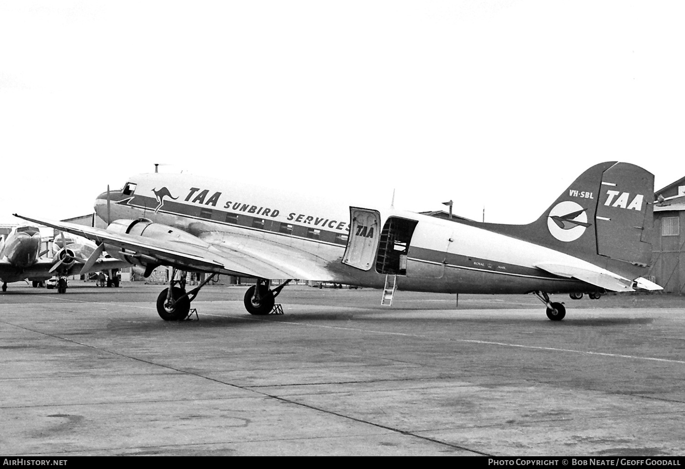 Aircraft Photo of VH-SBL | Douglas C-47A Skytrain | TAA Sunbird Services | AirHistory.net #146579