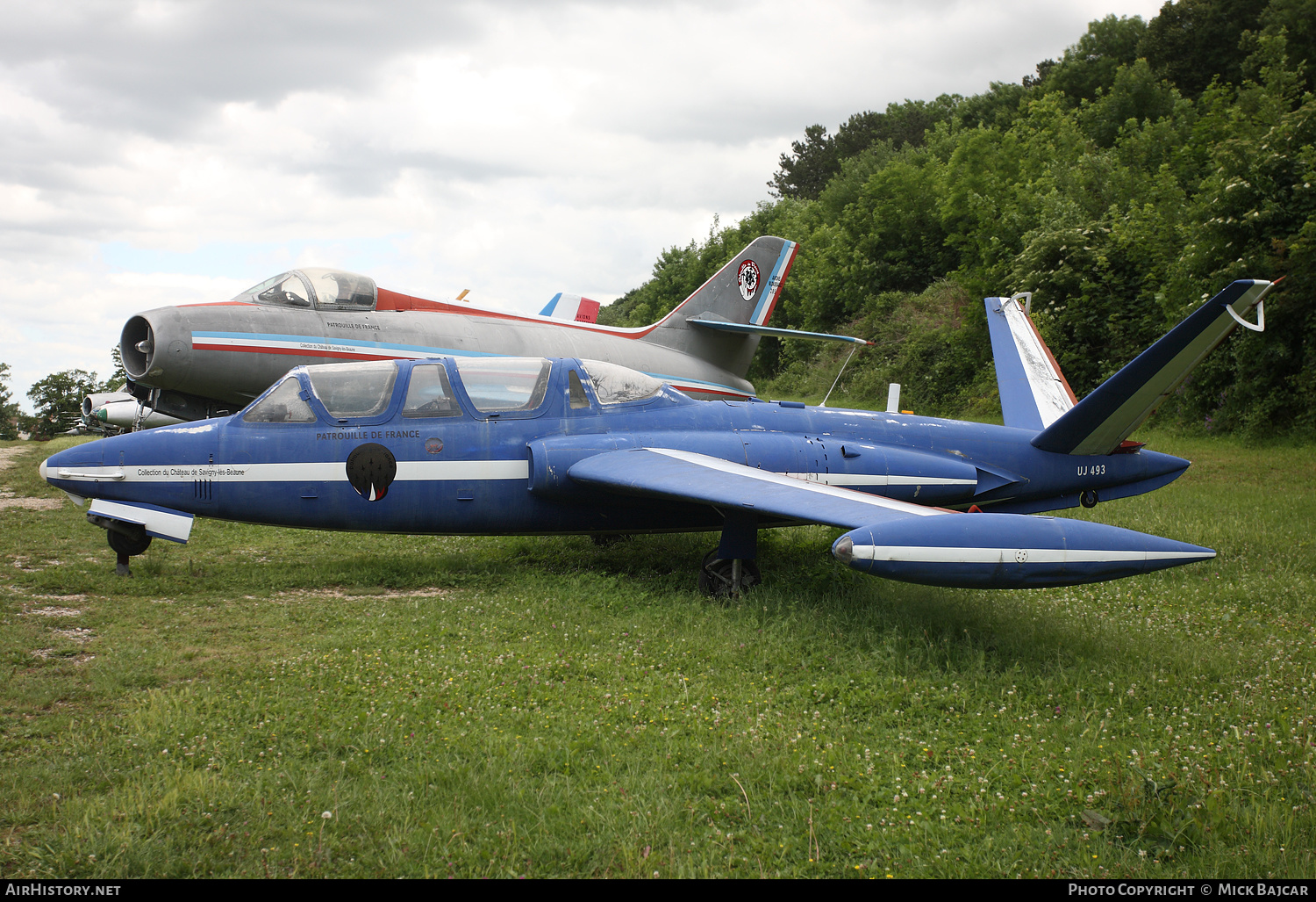 Aircraft Photo of 493 | Fouga CM-170R Magister | France - Air Force | AirHistory.net #146597