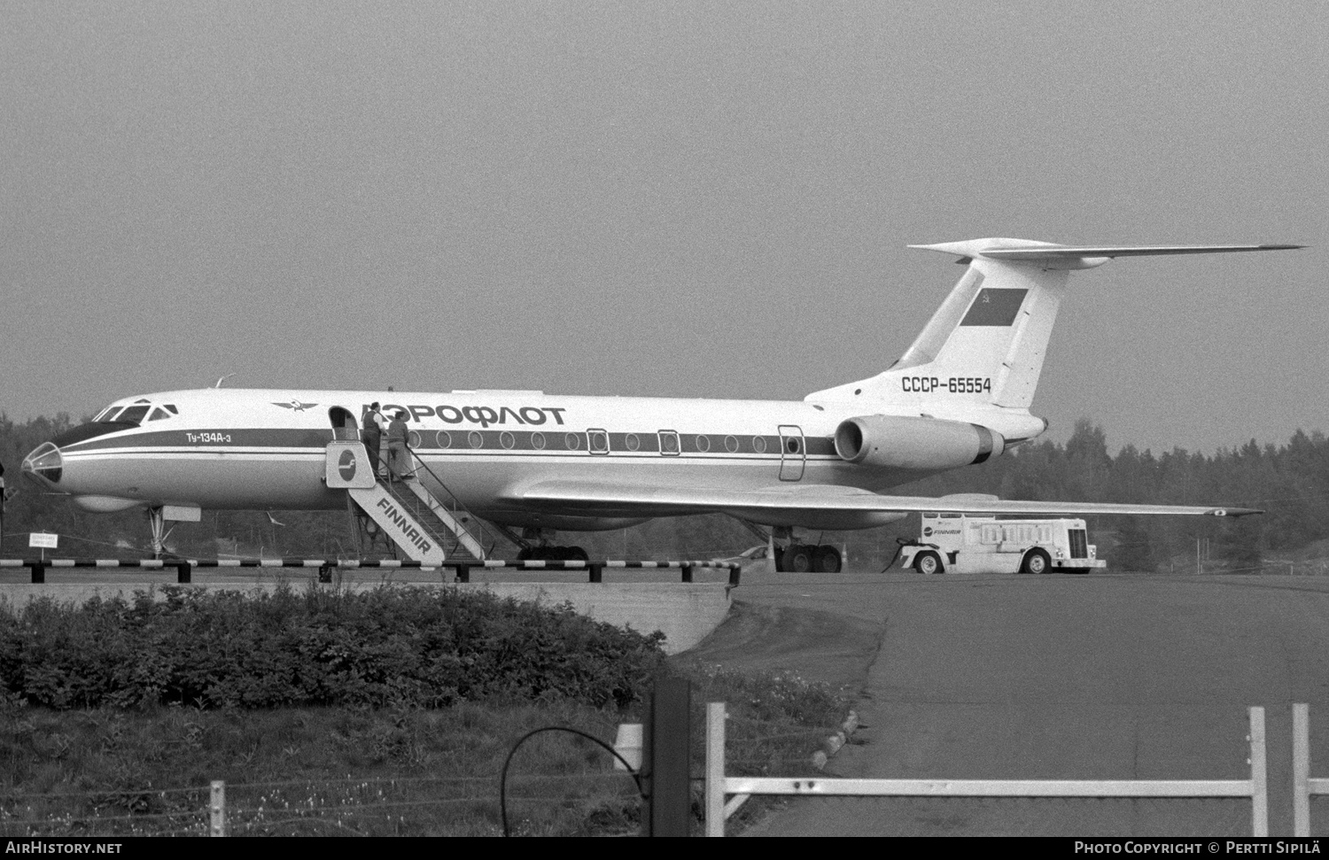 Aircraft Photo of CCCP-65554 | Tupolev Tu-134A-3 | Aeroflot | AirHistory.net
