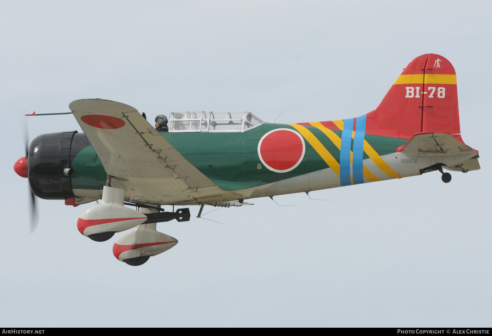 Aircraft Photo of N56478 / BI-78 | Vultee BT-13A/Aichi D3A Replica | Commemorative Air Force | Japan - Air Force | AirHistory.net #146611