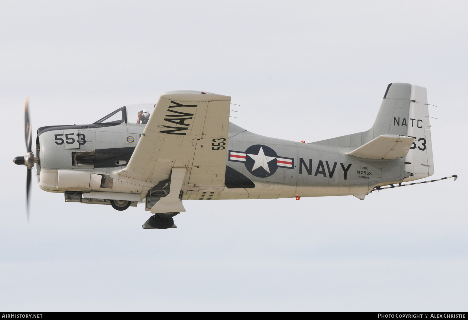 Aircraft Photo of N28941 / 140553 | North American T-28C Trojan | USA - Navy | AirHistory.net #146620