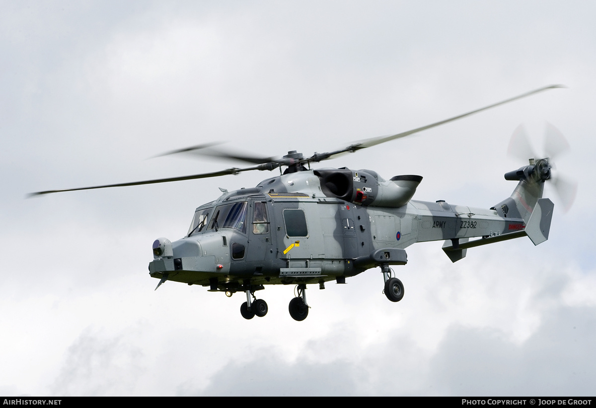 Aircraft Photo of ZZ382 | AgustaWestland AW-159 Wildcat AH1 | UK - Army | AirHistory.net #146638