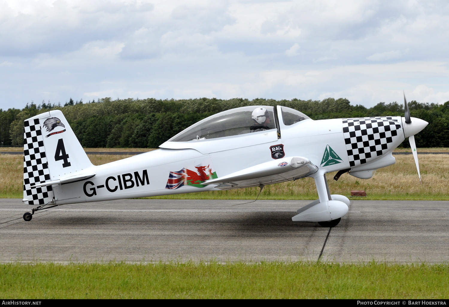 Aircraft Photo of G-CIBM | Van's RV-8 | Team Raven | AirHistory.net #146647