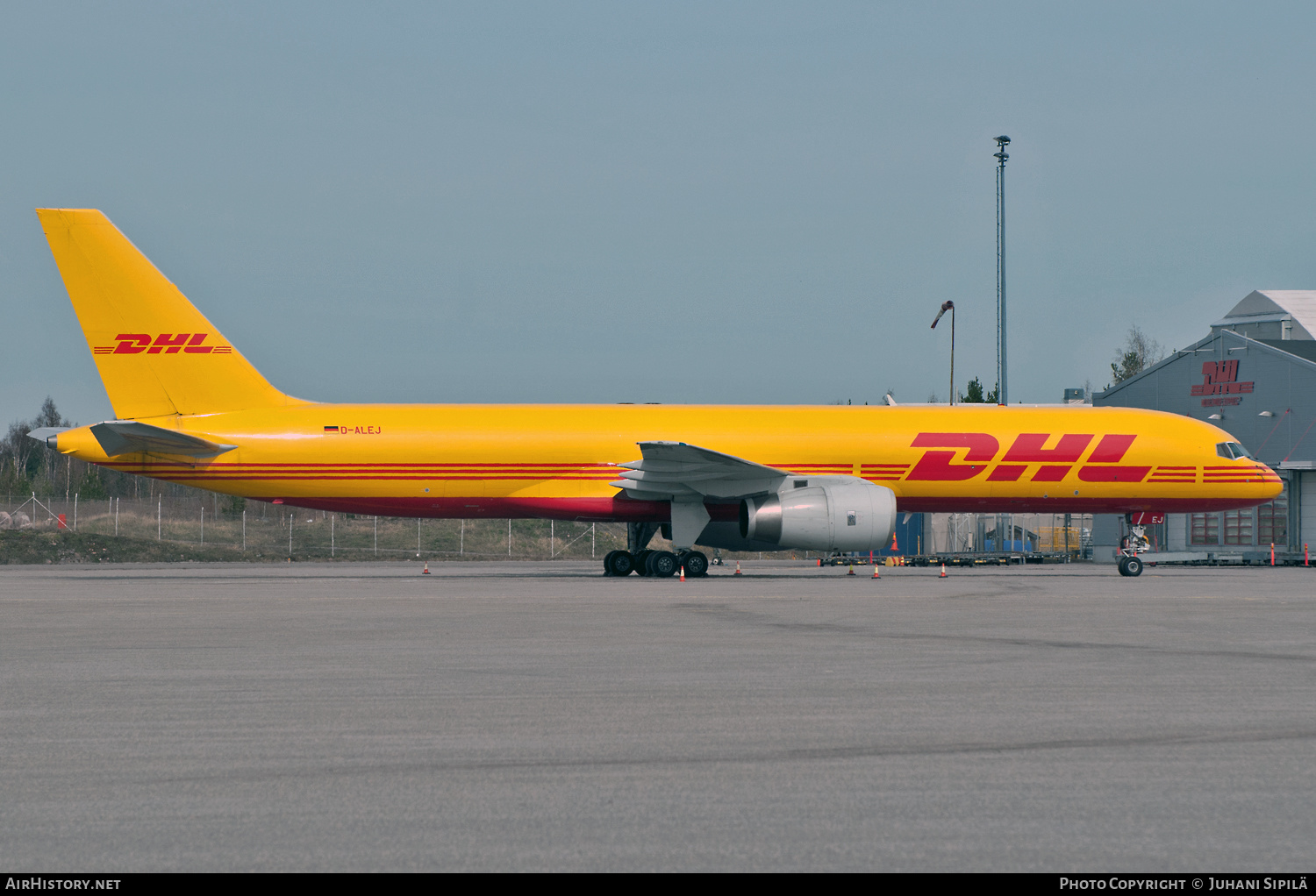 Aircraft Photo of D-ALEJ | Boeing 757-23APF | DHL International | AirHistory.net #146673