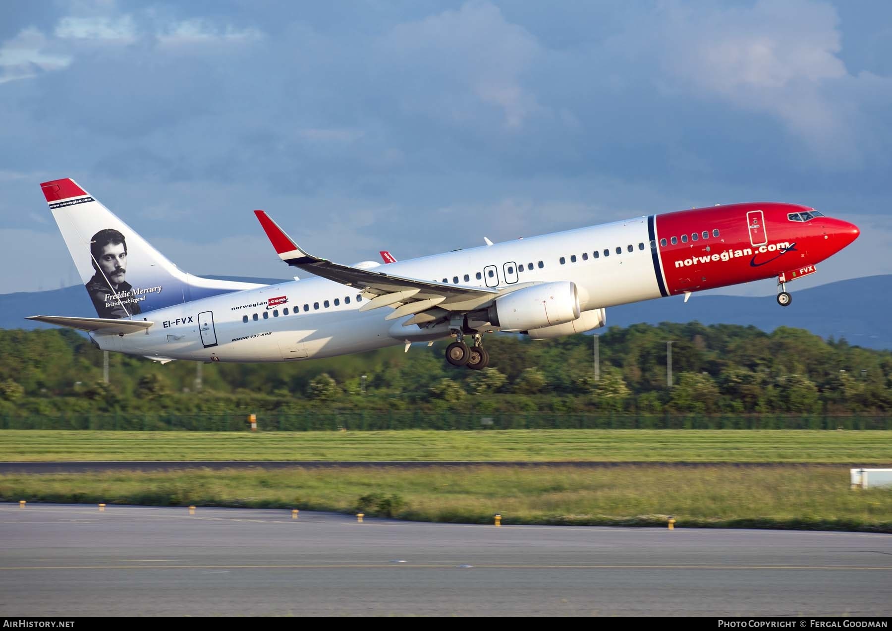 Aircraft Photo of EI-FVX | Boeing 737-800 | Norwegian | AirHistory.net #146682