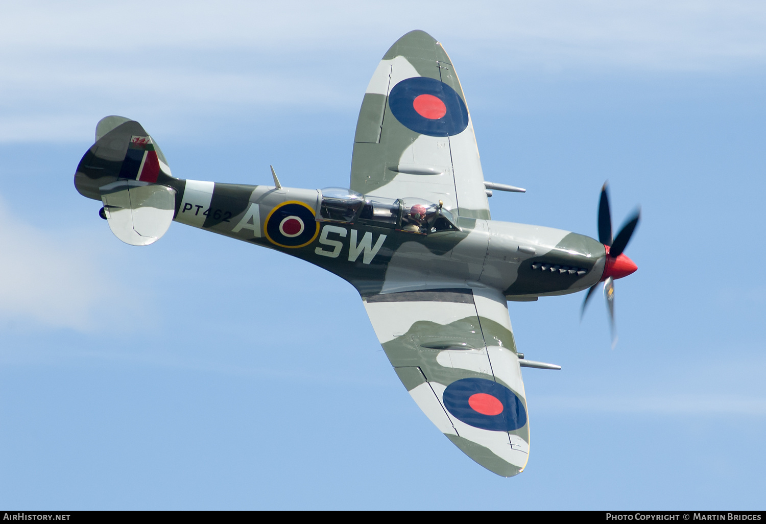 Aircraft Photo of G-CTIX / PT462 | Supermarine 509 Spitfire T9 | UK - Air Force | AirHistory.net #146698