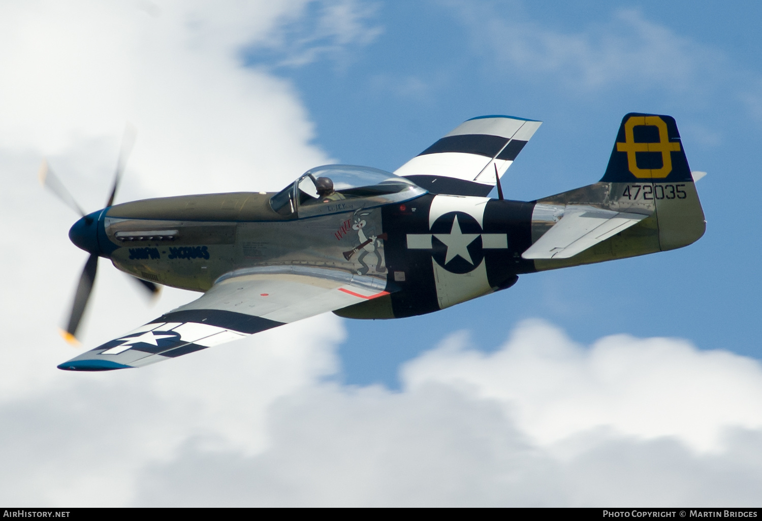 Aircraft Photo of G-SIJJ / 472035 | North American P-51D Mustang | USA - Air Force | AirHistory.net #146700