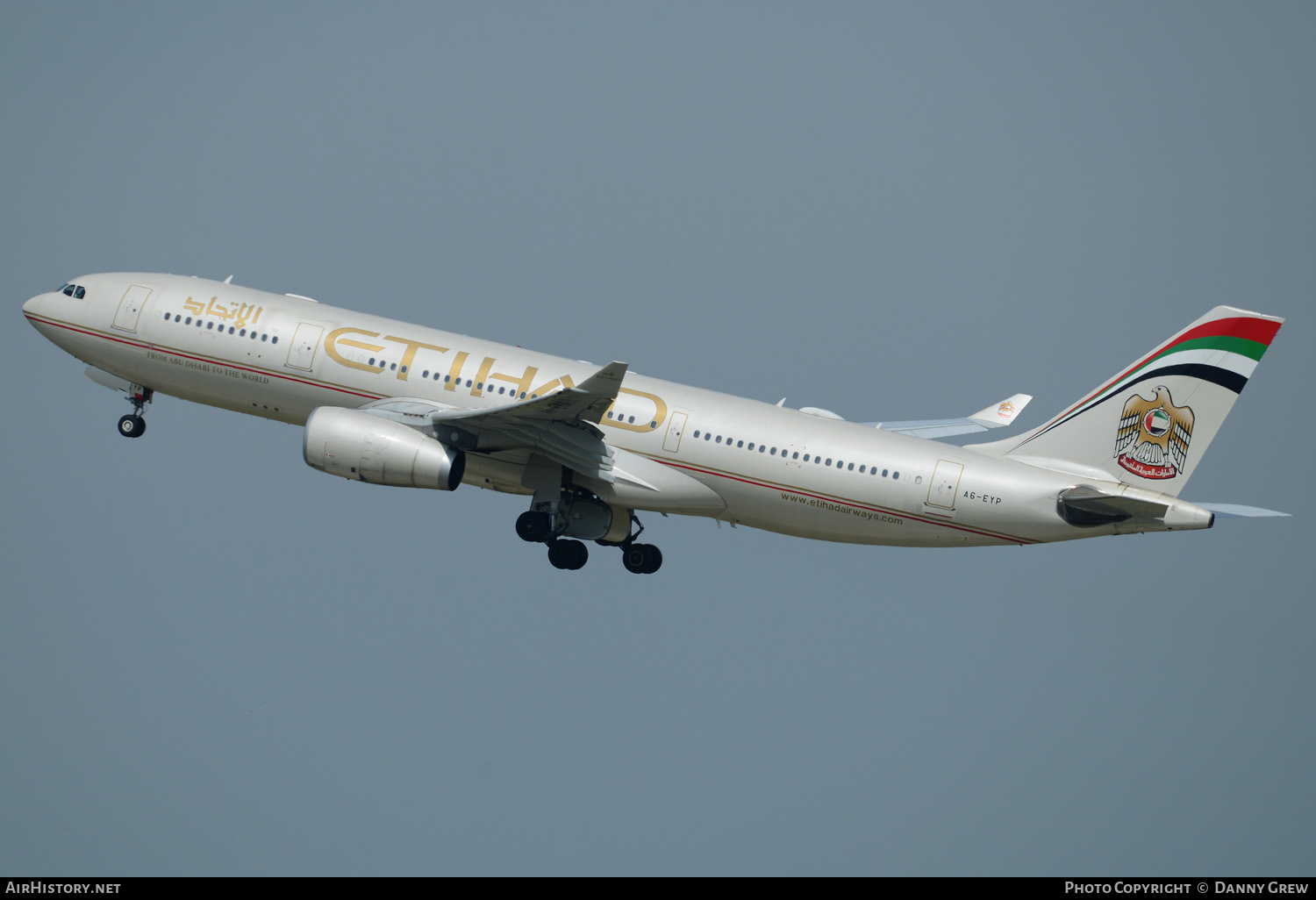 Aircraft Photo of A6-EYP | Airbus A330-243 | Etihad Airways | AirHistory.net #146744