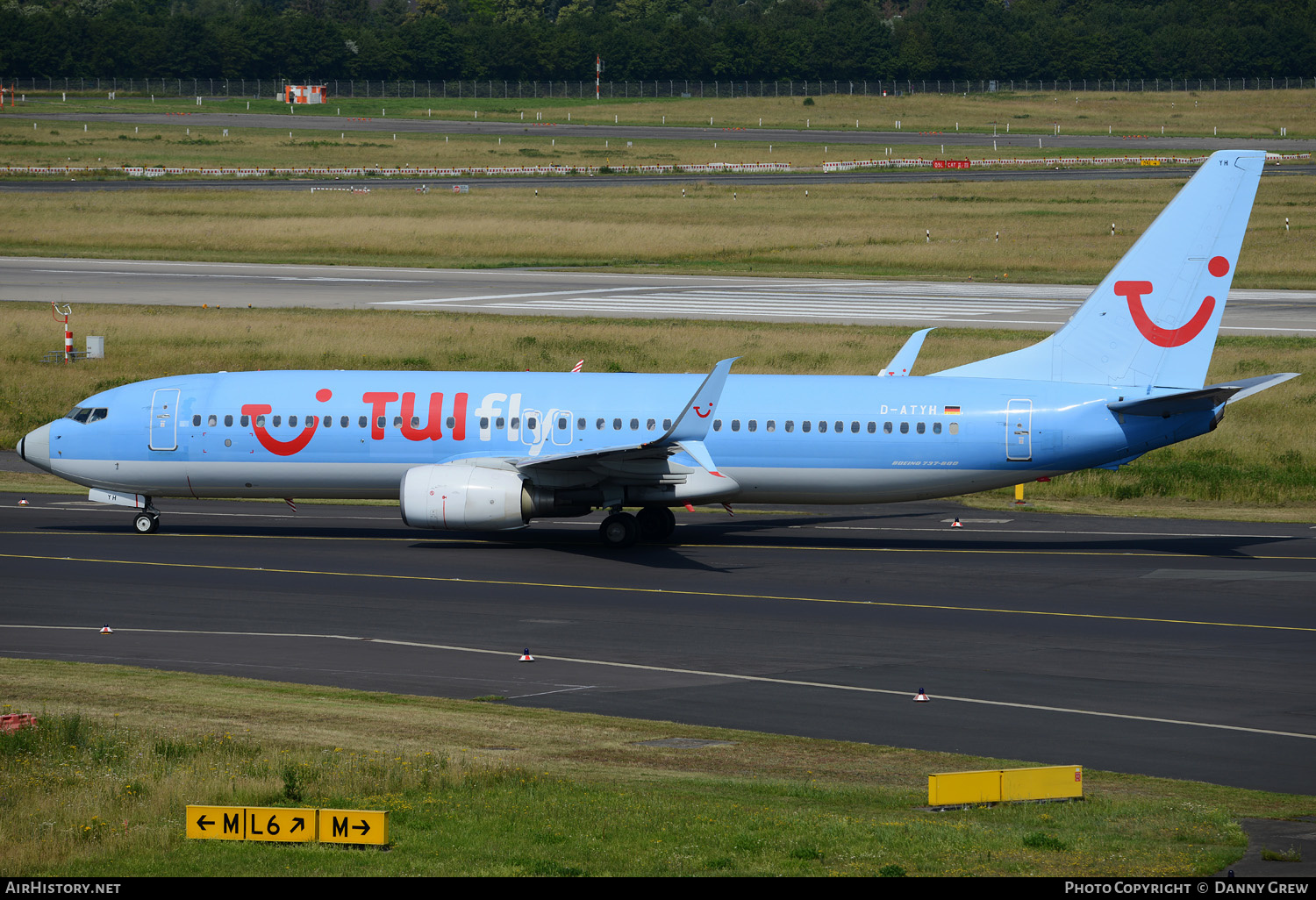 Aircraft Photo of D-ATYH | Boeing 737-8K5 | TUI | AirHistory.net #146751