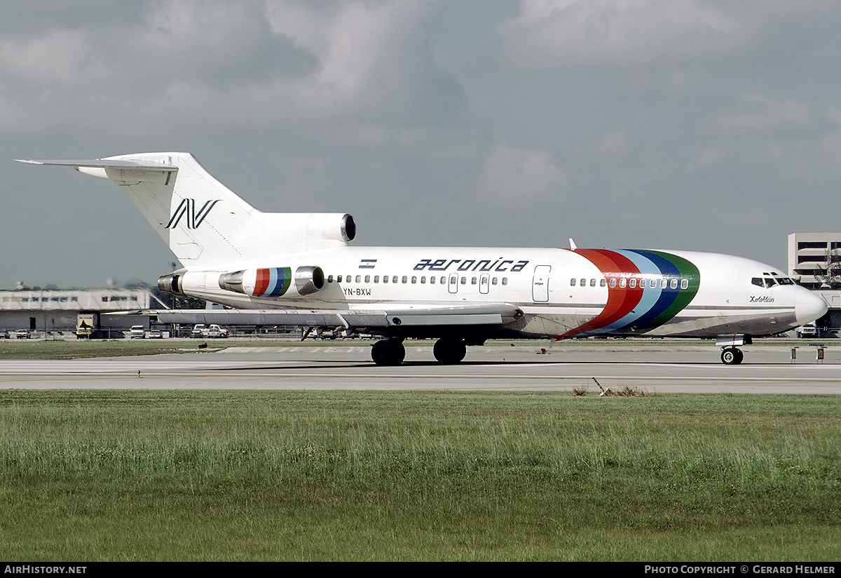 Aircraft Photo of YN-BXW | Boeing 727-25 | Aeronica | AirHistory.net #146760