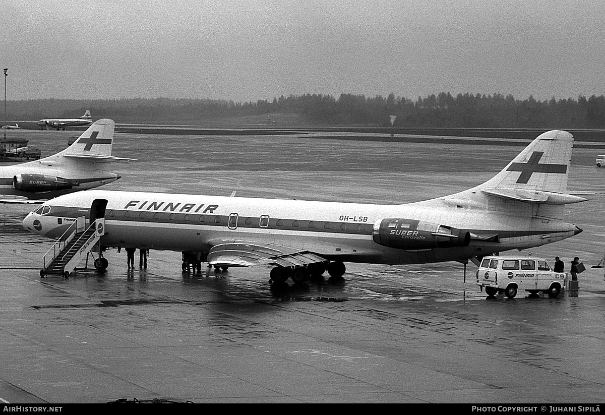 Aircraft Photo of OH-LSB | Sud SE-210 Caravelle 10B3 Super B | Finnair | AirHistory.net #146761