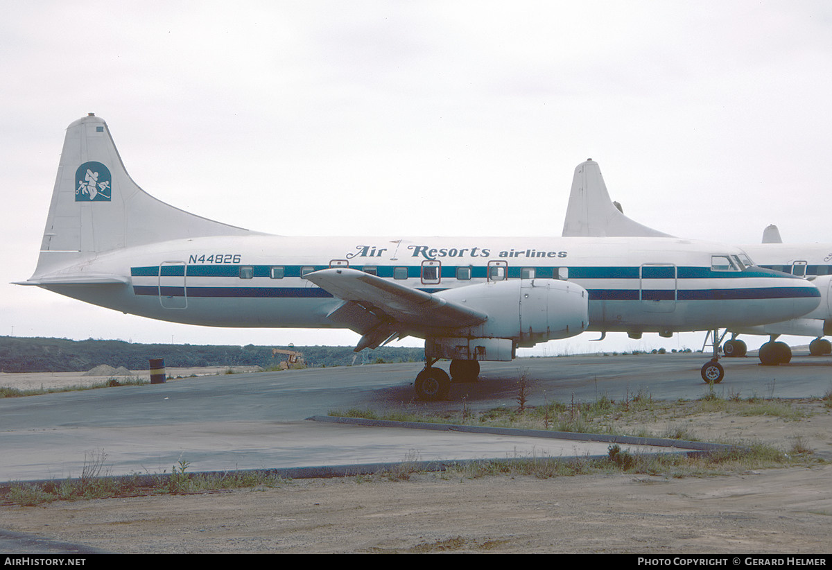 Aircraft Photo of N44826 | Convair 440-62 Metropolitan | Air Resorts Airlines | AirHistory.net #146773