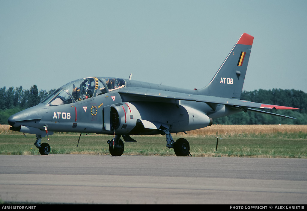 Aircraft Photo of AT-08 | Dassault-Dornier Alpha Jet 1B | Belgium - Air Force | AirHistory.net #146788