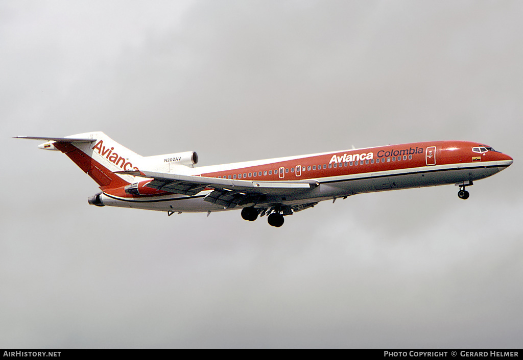 Aircraft Photo of N202AV | Boeing 727-2Q9/Adv | Avianca | AirHistory.net #146791