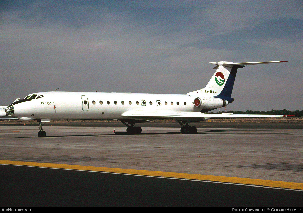 Aircraft Photo of EY-65003 | Tupolev Tu-134A-3 | Tajik Air | AirHistory.net #146808