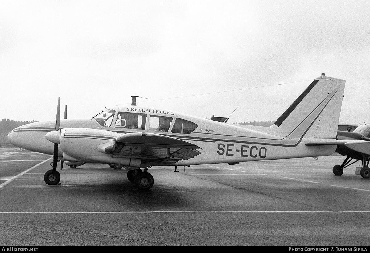 Aircraft Photo of SE-ECO | Piper PA-23-250 Aztec B | Skellefteflyg | AirHistory.net #146816