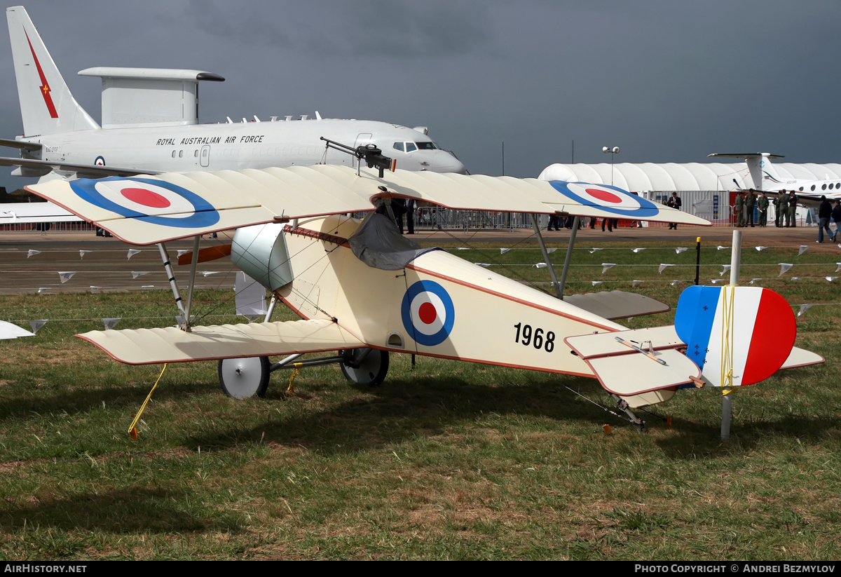 Aircraft Photo of 10-1968 / 1968 | Nieuport 11 (replica) | UK - Air Force | AirHistory.net #146827