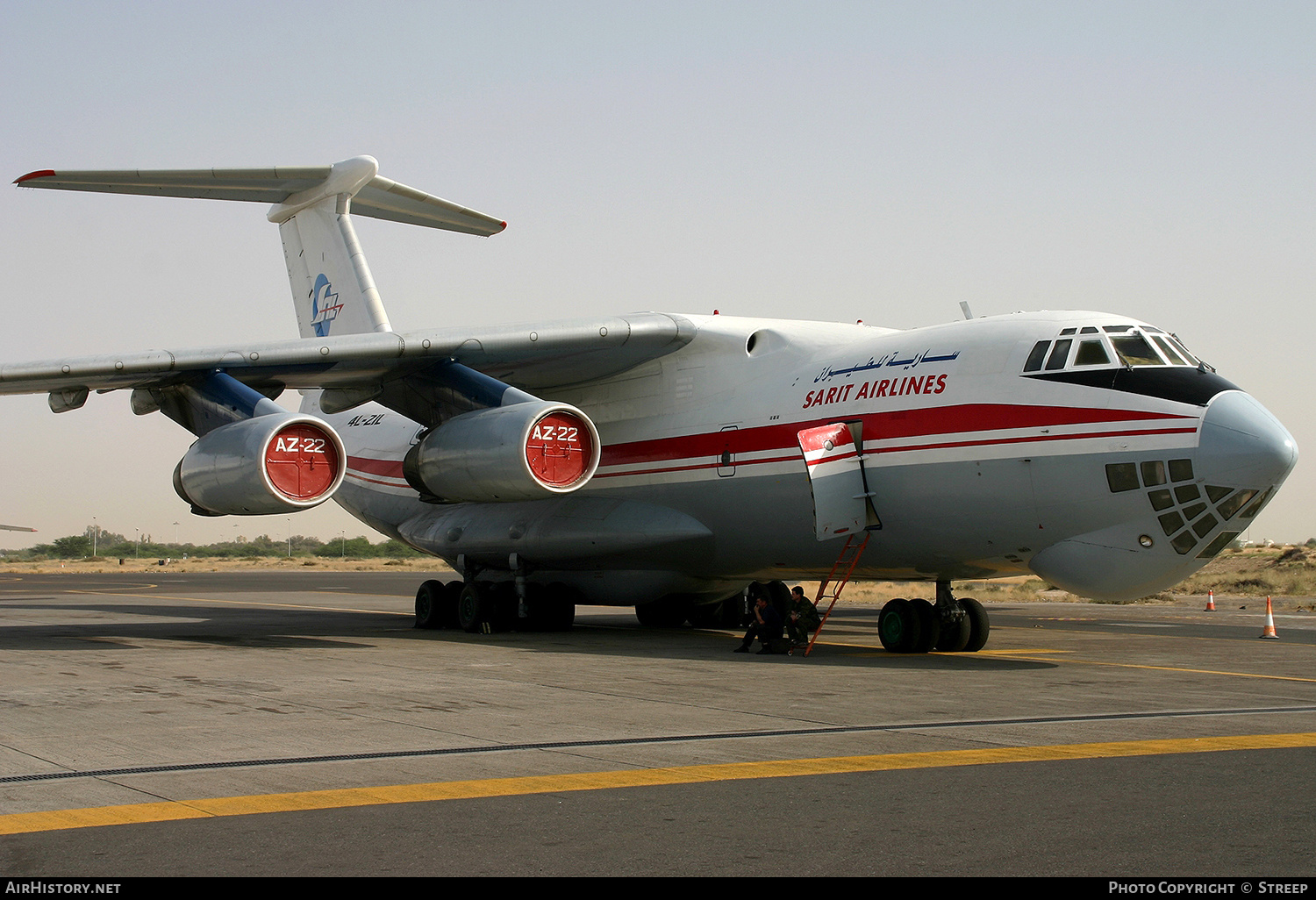 Aircraft Photo of 4L-ZIL | Ilyushin Il-76TD | Sarit Airlines | AirHistory.net #146854