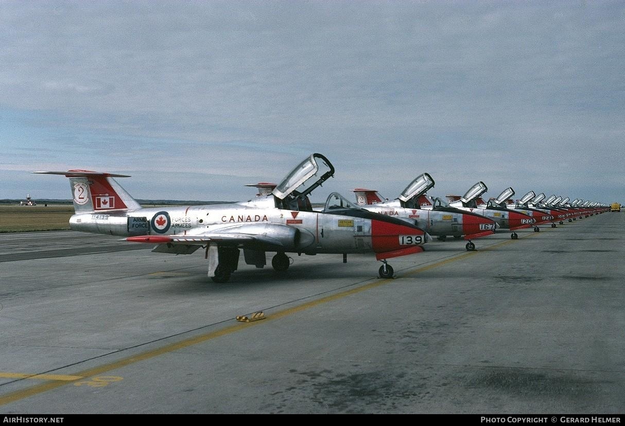 Aircraft Photo of 114139 | Canadair CT-114 Tutor (CL-41A) | Canada - Air Force | AirHistory.net #146860