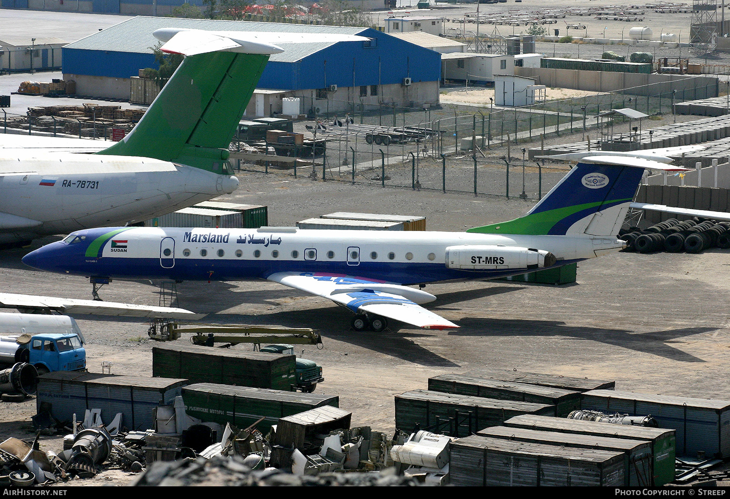 Aircraft Photo of ST-MRS | Tupolev Tu-134B-3 | Marsland Aviation | AirHistory.net #146861