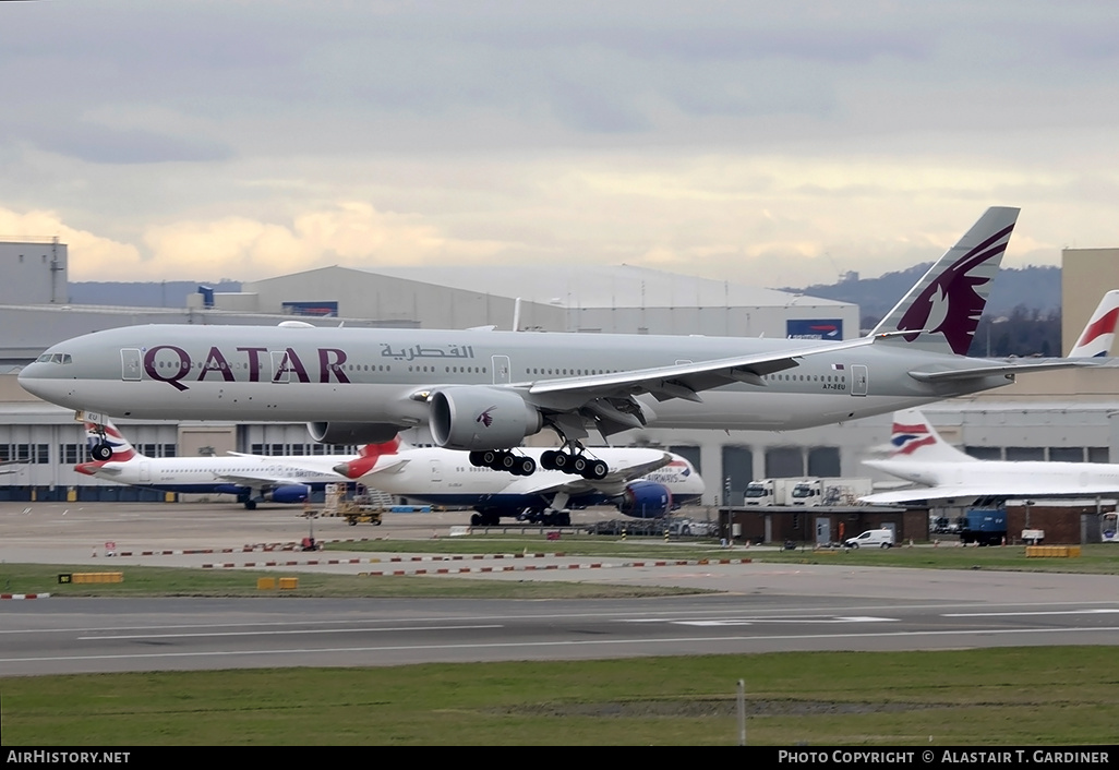 Aircraft Photo of A7-BEU | Boeing 777-300/ER | Qatar Airways | AirHistory.net #146916