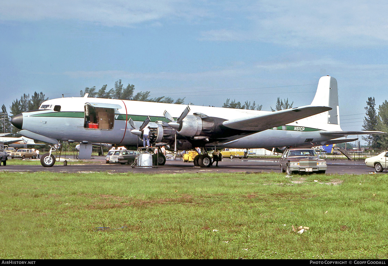 Aircraft Photo of N51CP | Douglas C-118A Liftmaster (DC-6A) | Seagreen Air Transport | AirHistory.net #146927