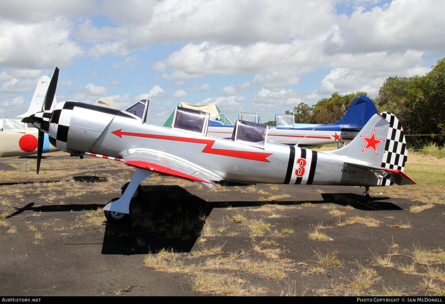 Aircraft Photo of VH-XTD | Yakovlev Yak-52TD | Soviet Union - Air Force | AirHistory.net #146939