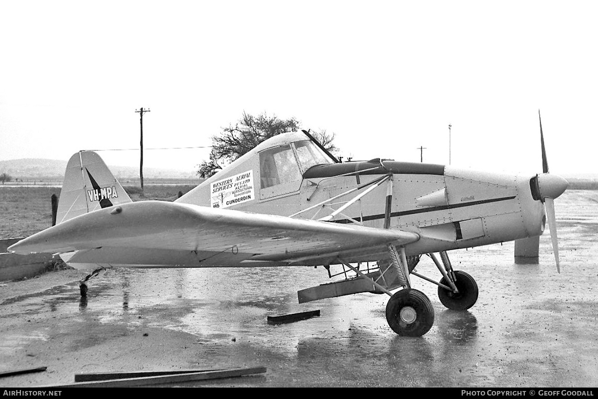 Aircraft Photo of VH-MPA | IMCO Callair A-9A | Western Aerial Services | AirHistory.net #146942