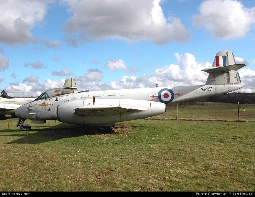 Aircraft Photo of WH291 | Gloster Meteor F8 | UK - Air Force | AirHistory.net #146962