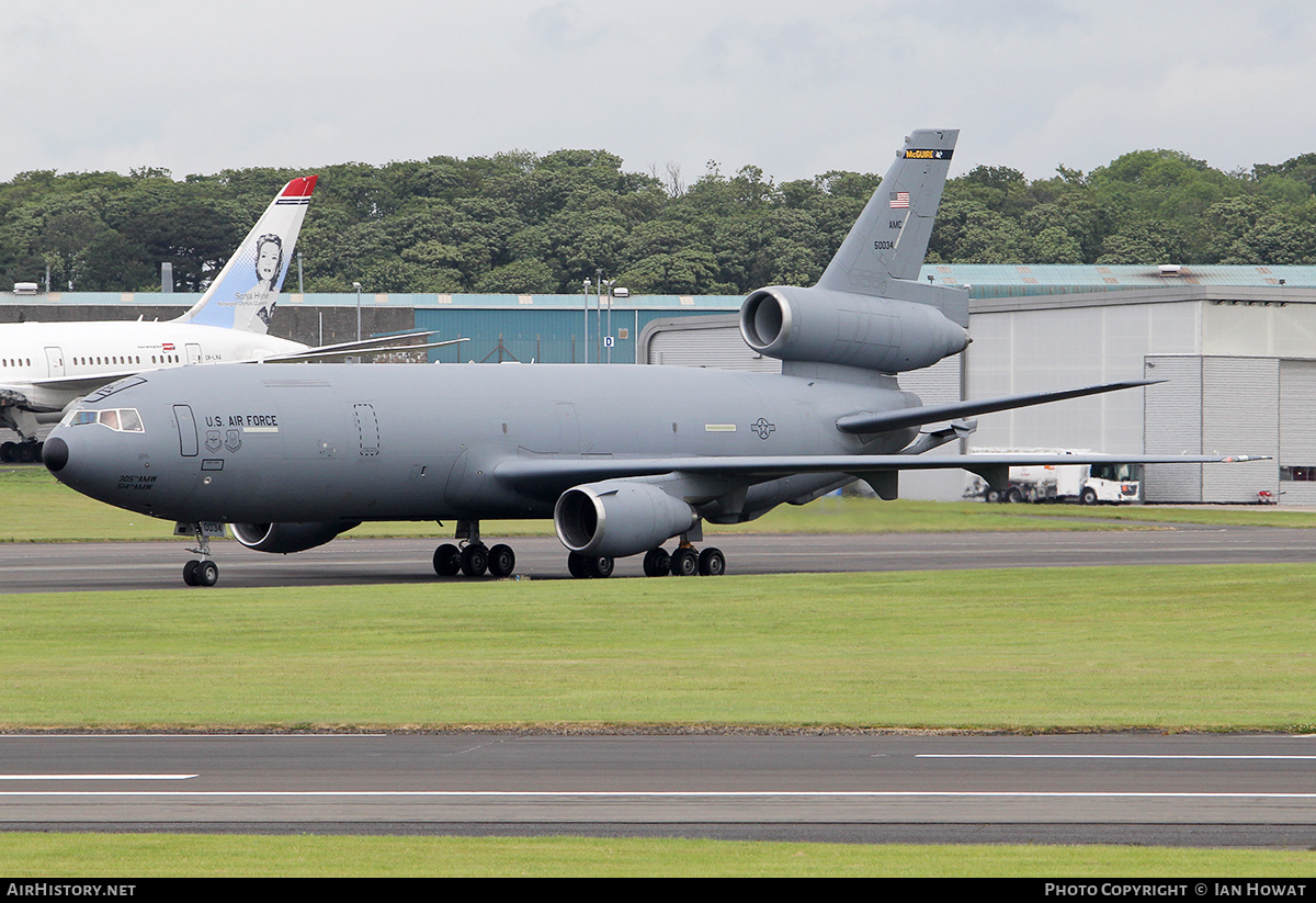 Aircraft Photo of 85-0034 / 50034 | McDonnell Douglas KC-10A Extender (DC-10-30CF) | USA - Air Force | AirHistory.net #146984