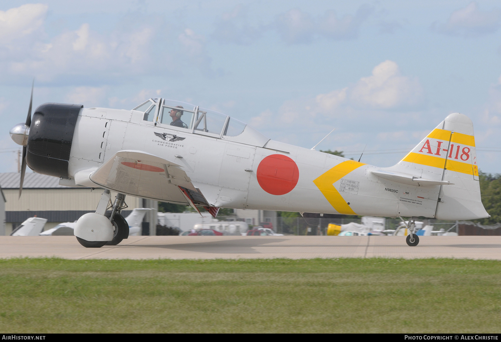 Aircraft Photo of N9820C | North American SNJ-6 Texan | Commemorative Air Force | Japan - Navy | AirHistory.net #146994