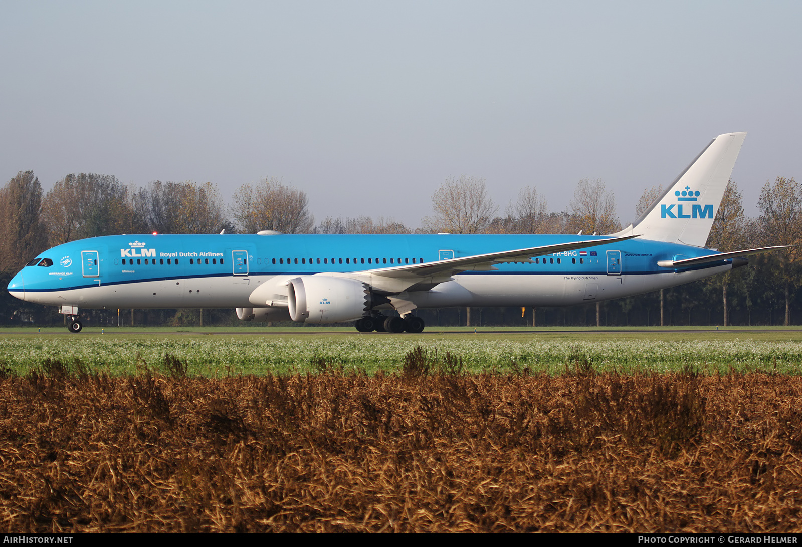 Aircraft Photo of PH-BHG | Boeing 787-9 Dreamliner | KLM - Royal Dutch Airlines | AirHistory.net #147020