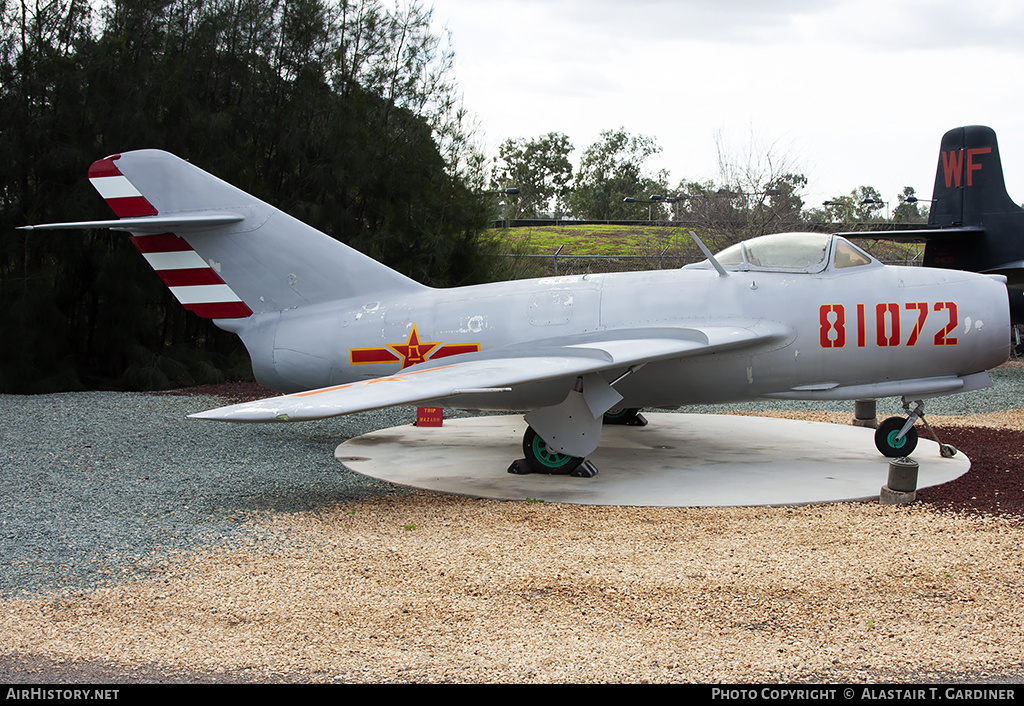 Aircraft Photo of 81072 | Mikoyan-Gurevich MiG-15bis | Vietnam - Air Force | AirHistory.net #147027