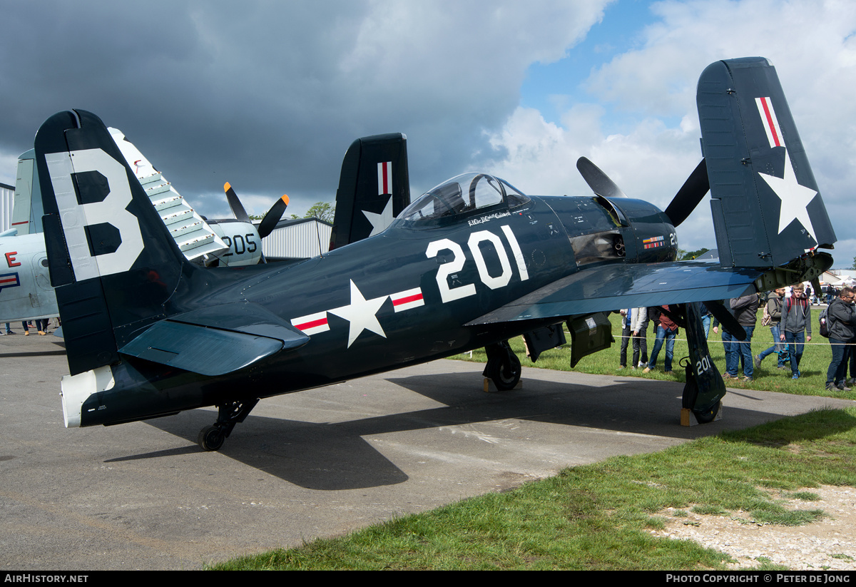 Aircraft Photo of G-RUMM / 121714 | Grumman F8F-2P Bearcat | USA - Navy | AirHistory.net #147031