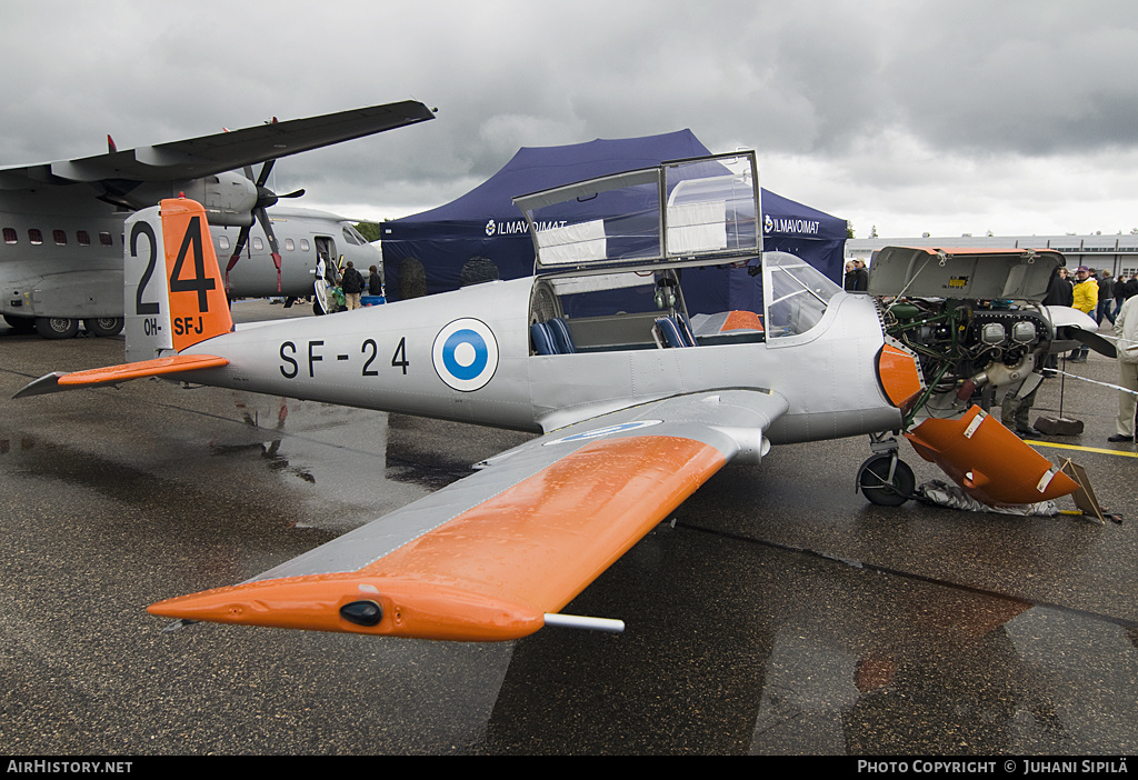 Aircraft Photo of OH-SFJ / SF-24 | Saab 91D Safir | Finland - Air Force | AirHistory.net #147062