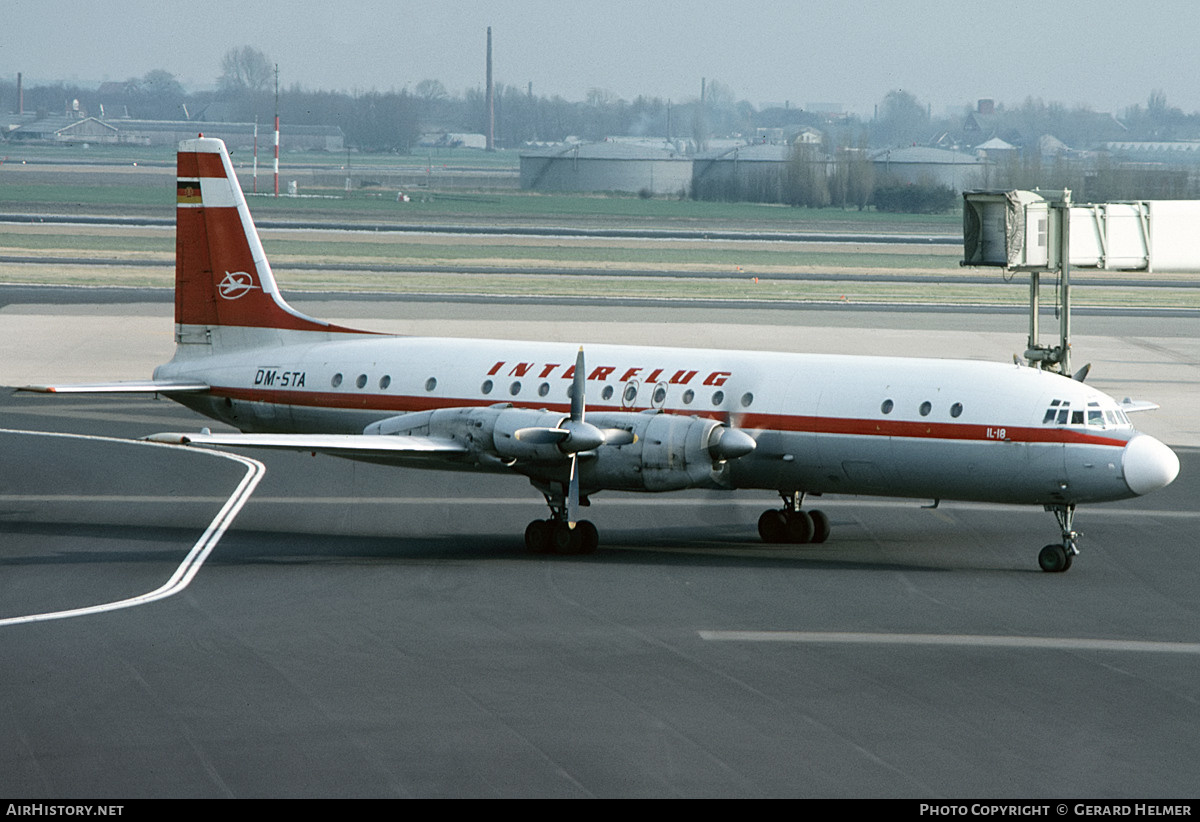 Aircraft Photo of DM-STA | Ilyushin Il-18V | Interflug | AirHistory.net #147066