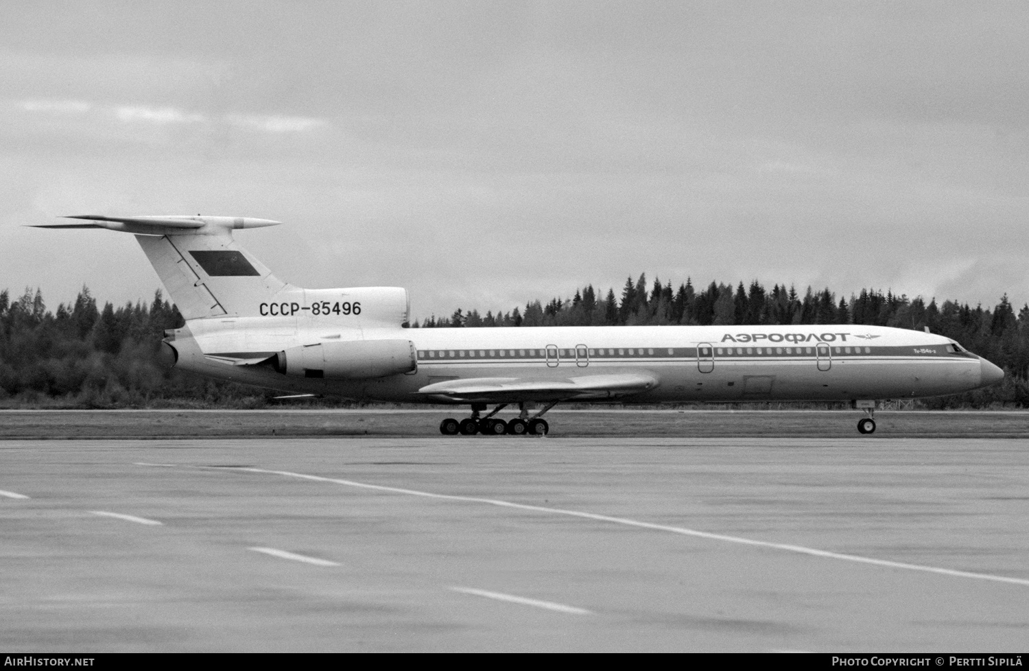 Aircraft Photo of CCCP-85496 | Tupolev Tu-154B-2 | Aeroflot | AirHistory.net #147082