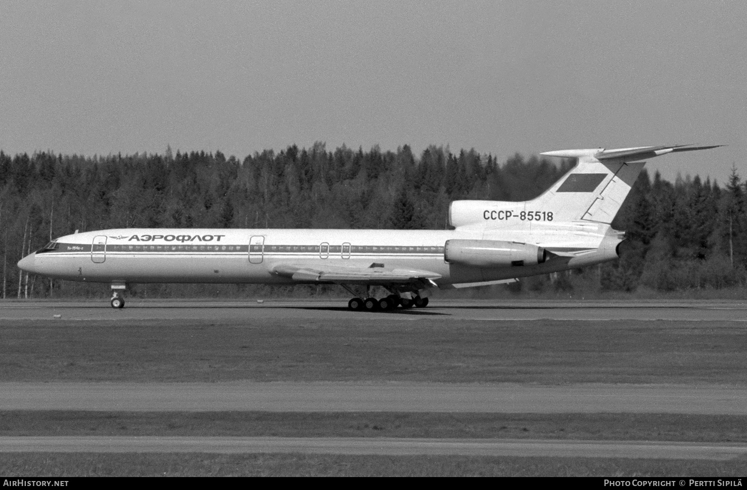 Aircraft Photo of CCCP-85518 | Tupolev Tu-154B-2 | Aeroflot | AirHistory.net #147100