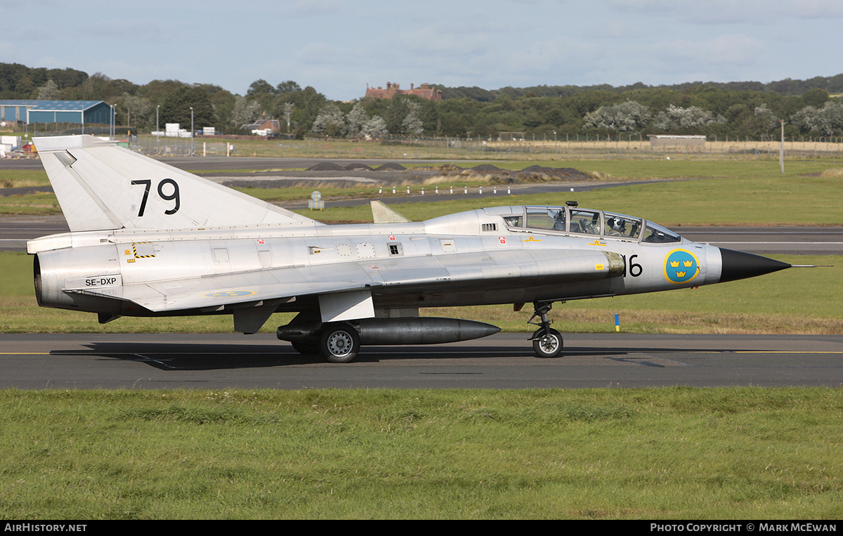 Aircraft Photo of SE-DXP / 35810 | Saab Sk 35C Draken | Sweden - Air Force | AirHistory.net #147107