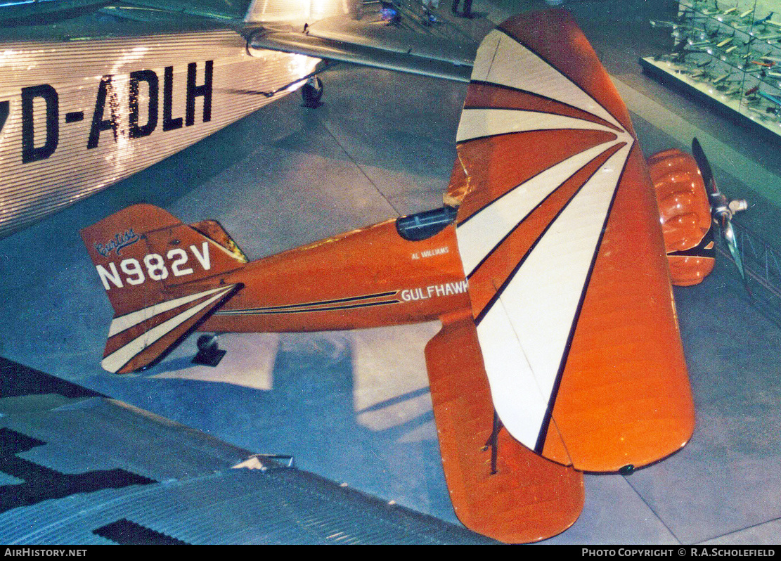 Aircraft Photo of N982V | Curtiss Hawk I-A | AirHistory.net #147118